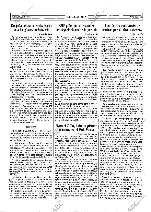 ABC MADRID 04-09-1985 página 45