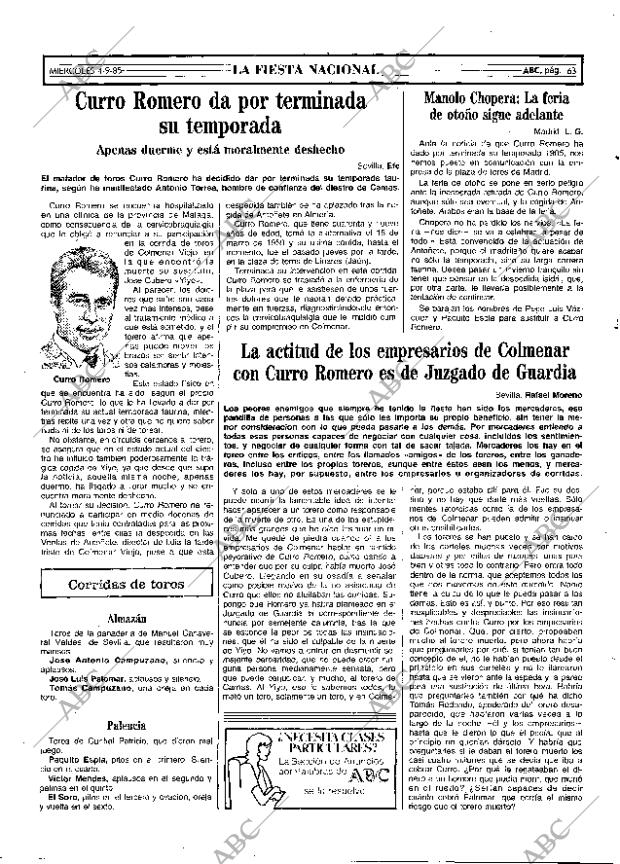ABC MADRID 04-09-1985 página 63