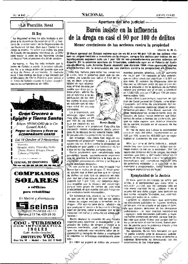 ABC MADRID 12-09-1985 página 16