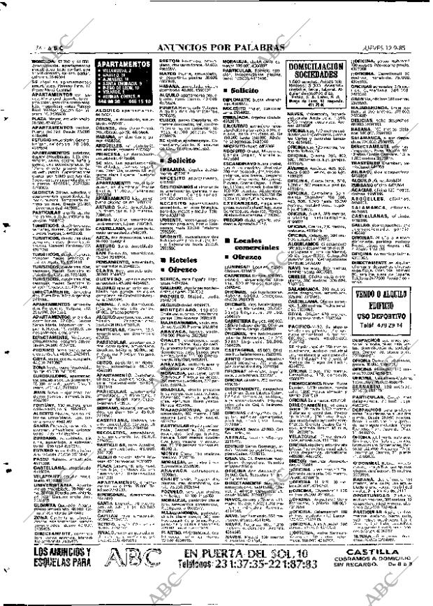 ABC MADRID 12-09-1985 página 74