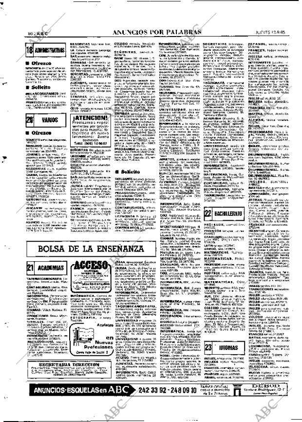 ABC MADRID 12-09-1985 página 80