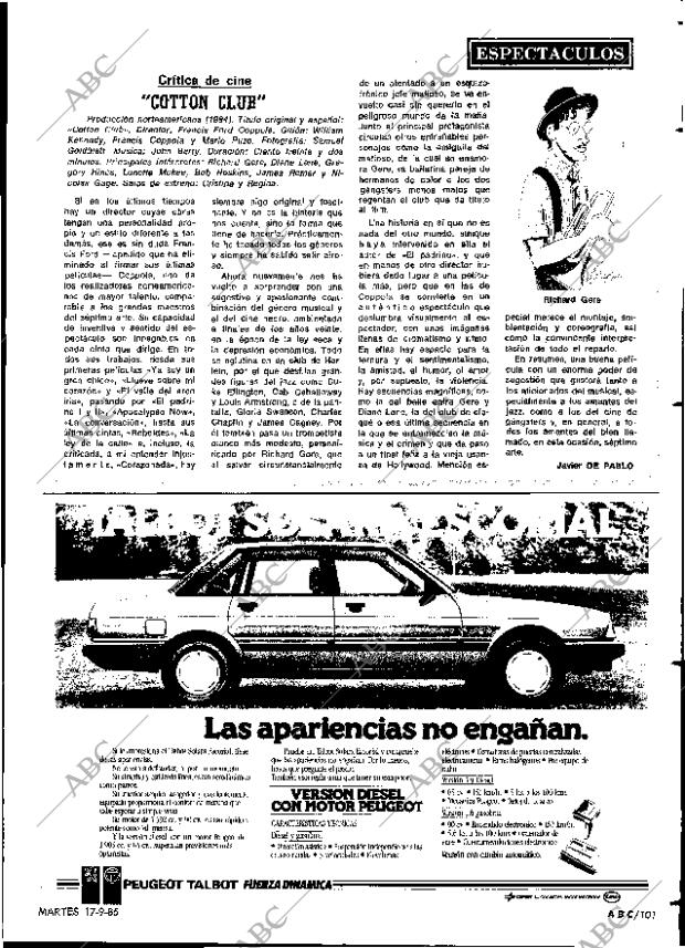 ABC SEVILLA 17-09-1985 página 101