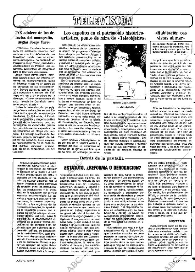 ABC MADRID 19-09-1985 página 109
