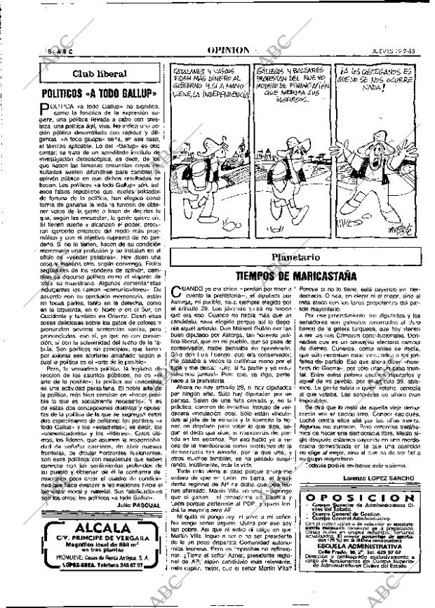 ABC MADRID 19-09-1985 página 18