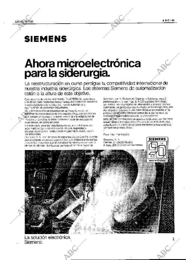 ABC MADRID 19-09-1985 página 45