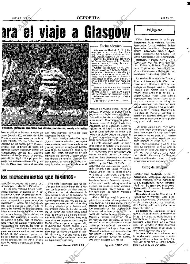ABC MADRID 19-09-1985 página 57