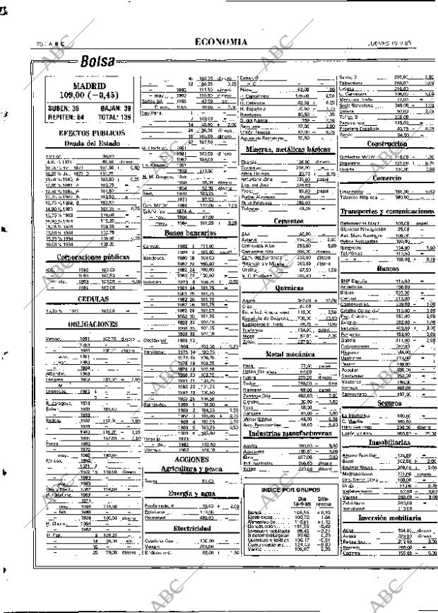 ABC MADRID 19-09-1985 página 70