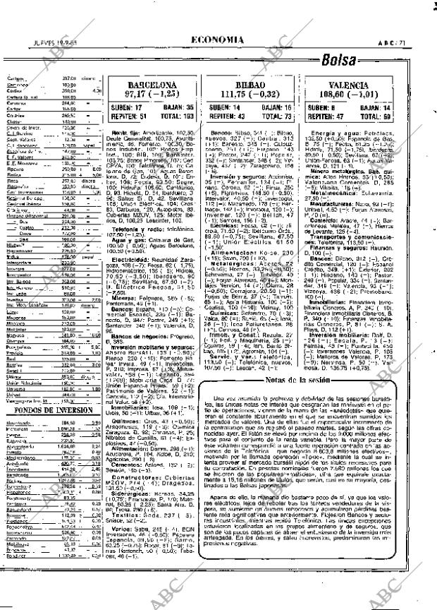 ABC MADRID 19-09-1985 página 71