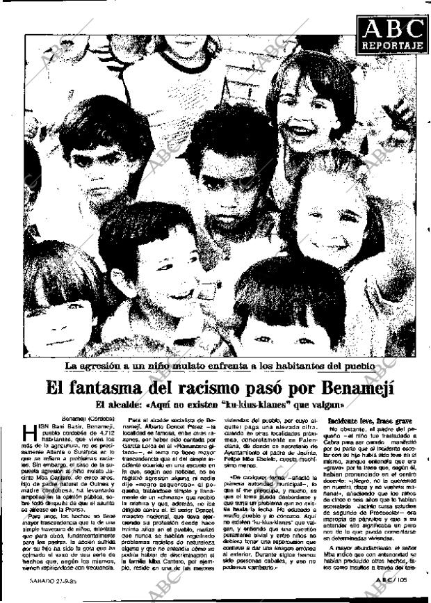 ABC MADRID 21-09-1985 página 105