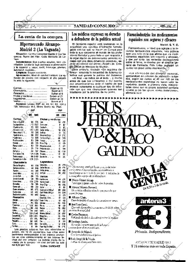 ABC MADRID 21-09-1985 página 39