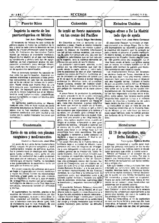 ABC MADRID 21-09-1985 página 46