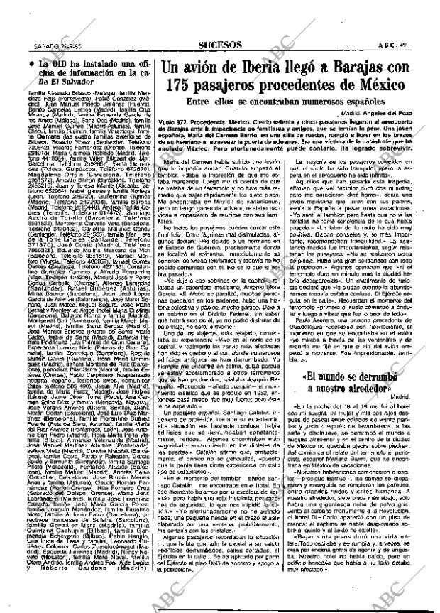 ABC MADRID 21-09-1985 página 49