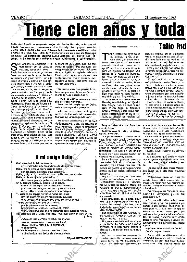 ABC MADRID 21-09-1985 página 56