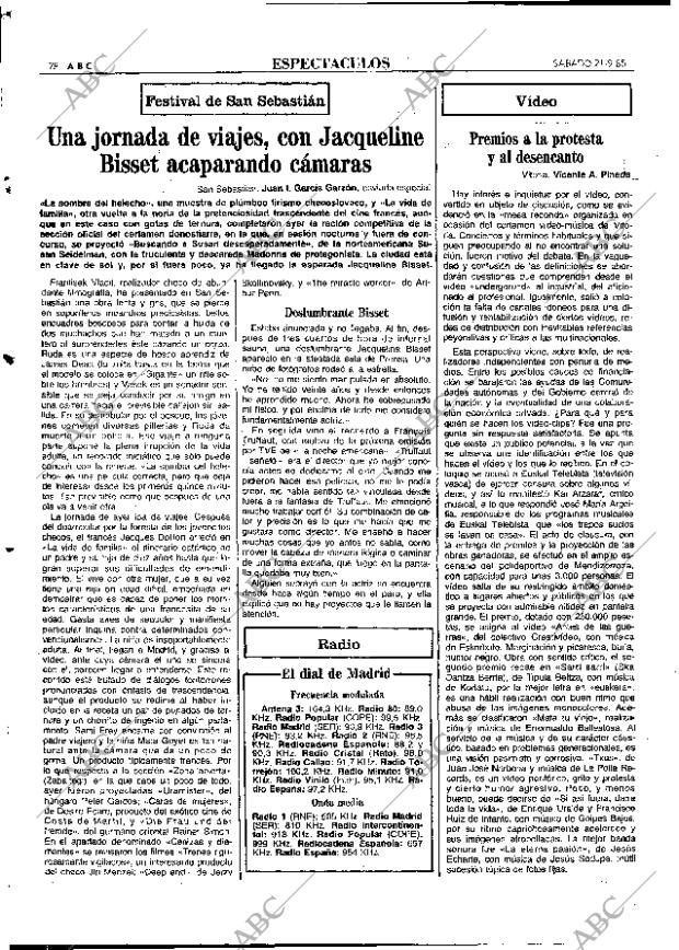 ABC MADRID 21-09-1985 página 78