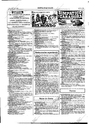 ABC MADRID 21-09-1985 página 83