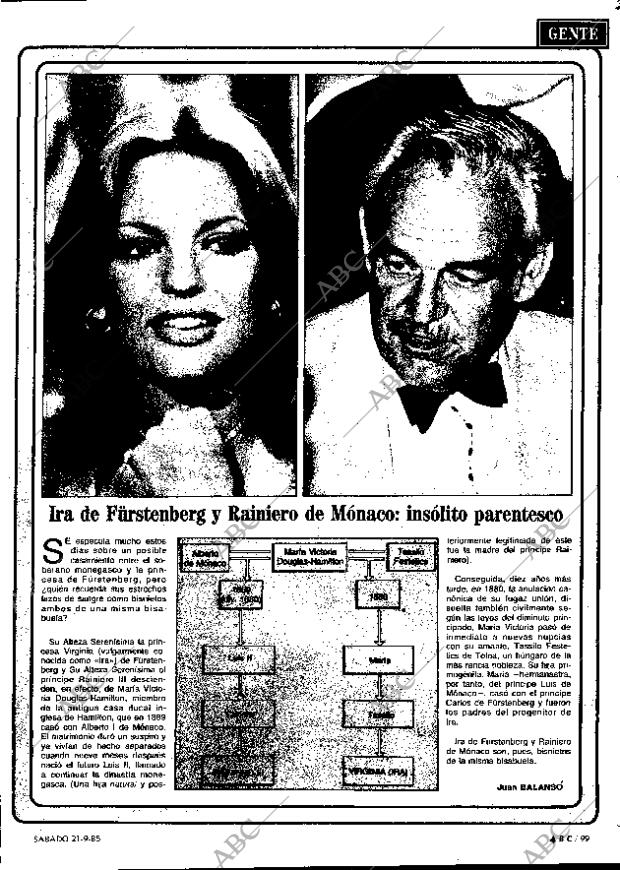 ABC MADRID 21-09-1985 página 99