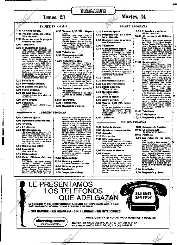 ABC MADRID 23-09-1985 página 103