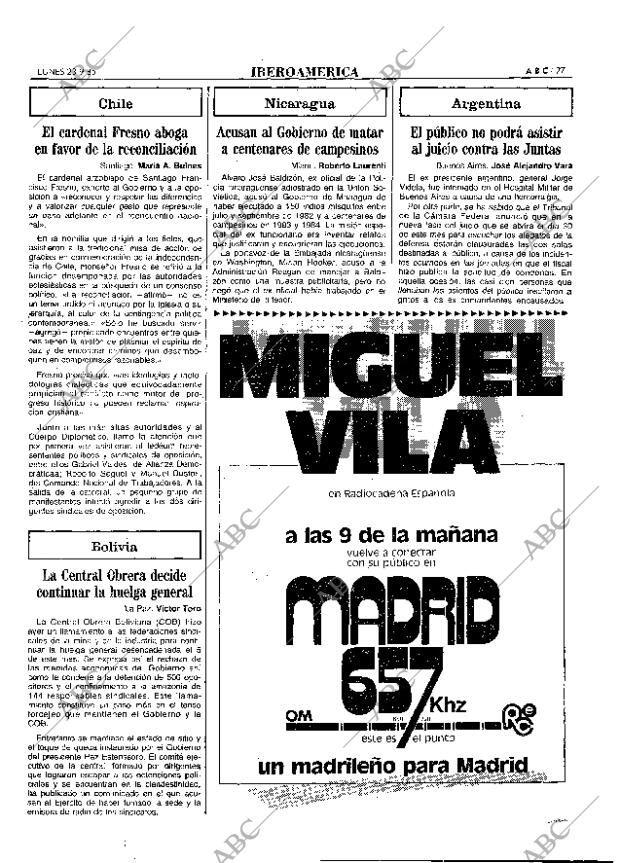 ABC MADRID 23-09-1985 página 27