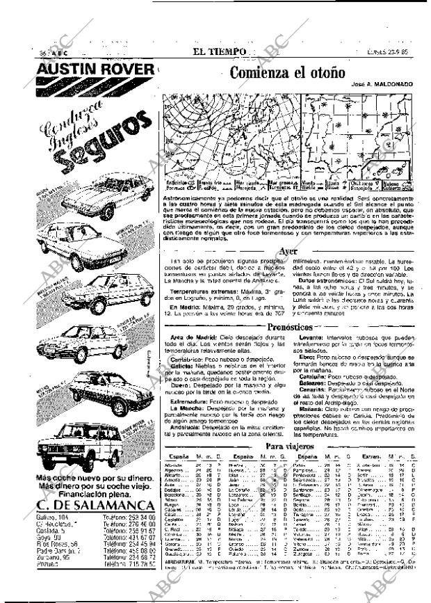 ABC MADRID 23-09-1985 página 36