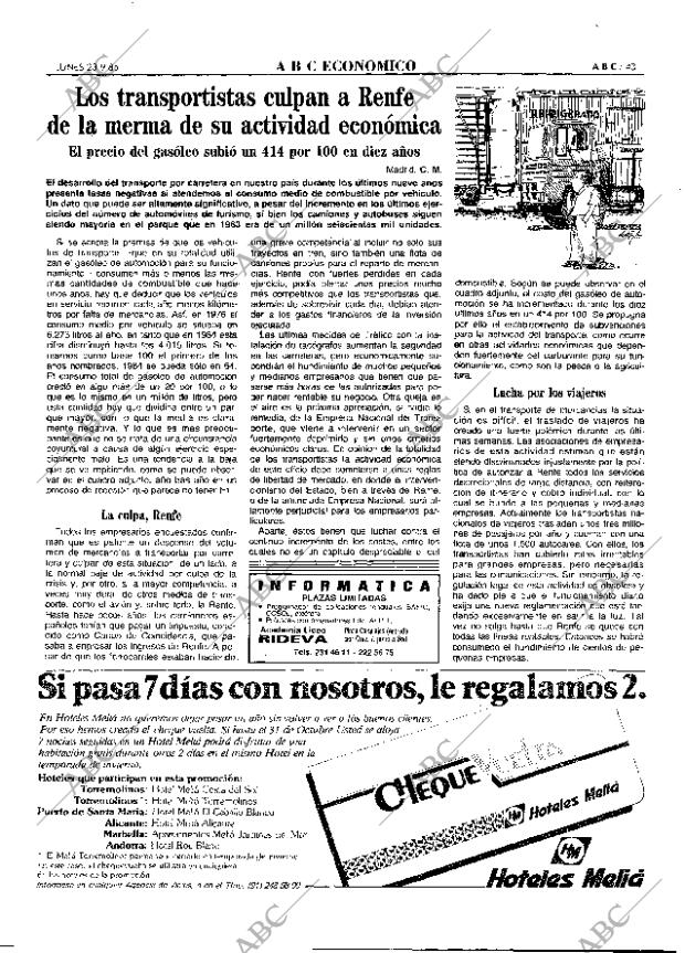 ABC MADRID 23-09-1985 página 43