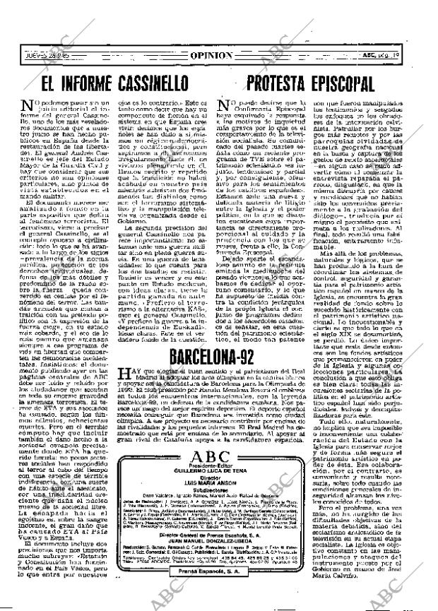 ABC MADRID 26-09-1985 página 19