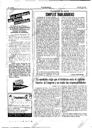 ABC MADRID 26-09-1985 página 26