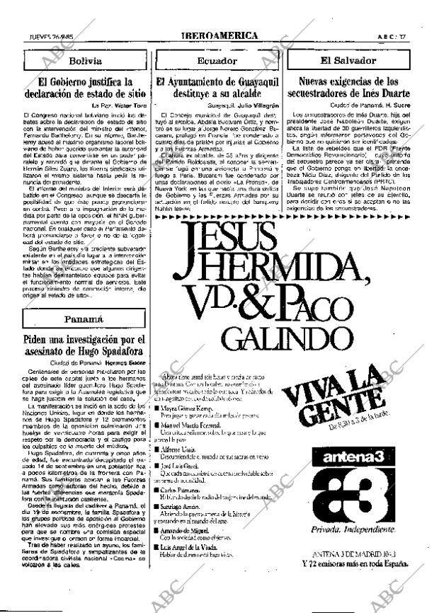 ABC MADRID 26-09-1985 página 37