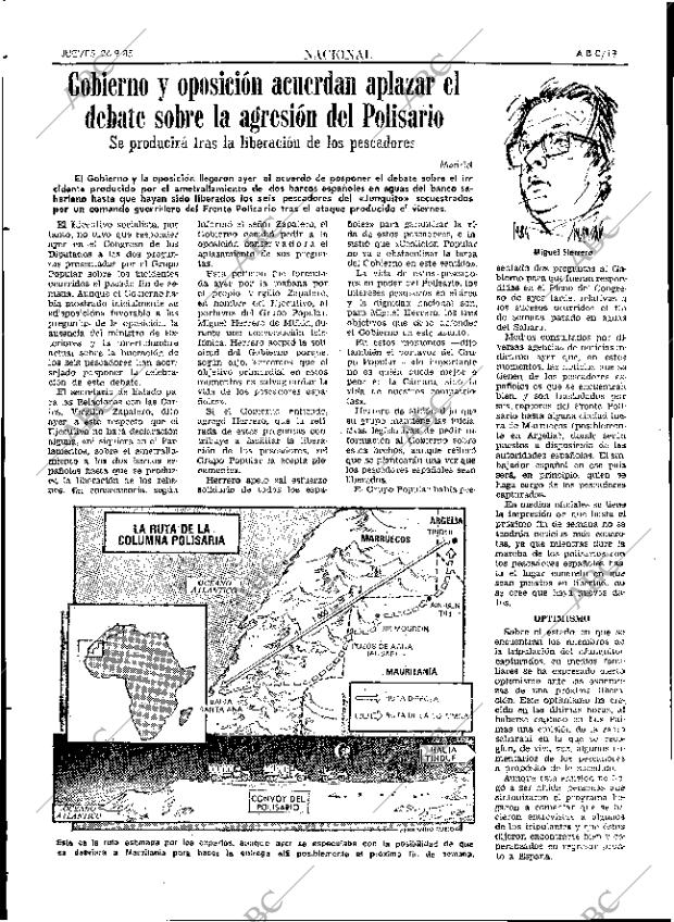 ABC SEVILLA 26-09-1985 página 19