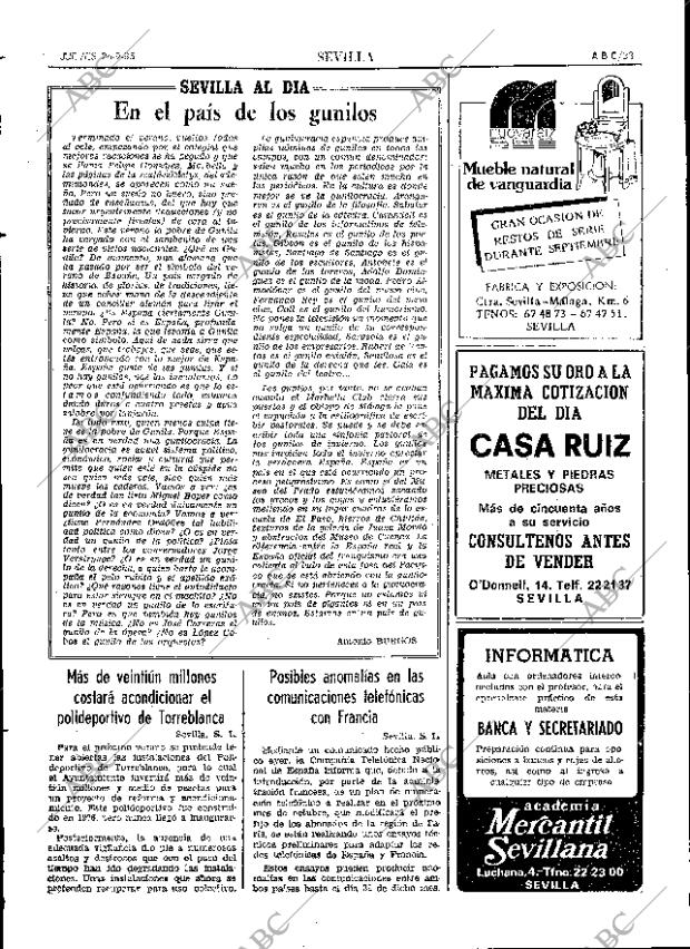 ABC SEVILLA 26-09-1985 página 33