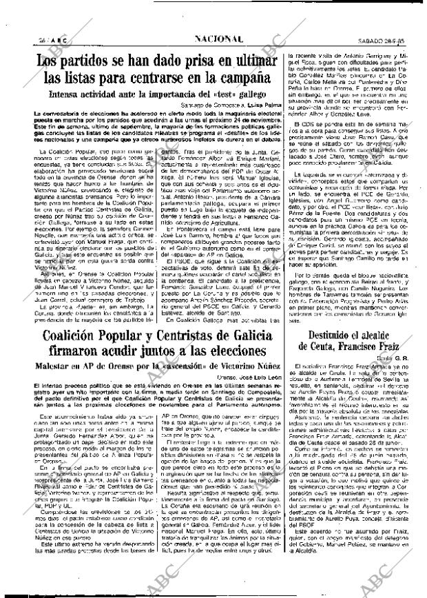 ABC MADRID 28-09-1985 página 26