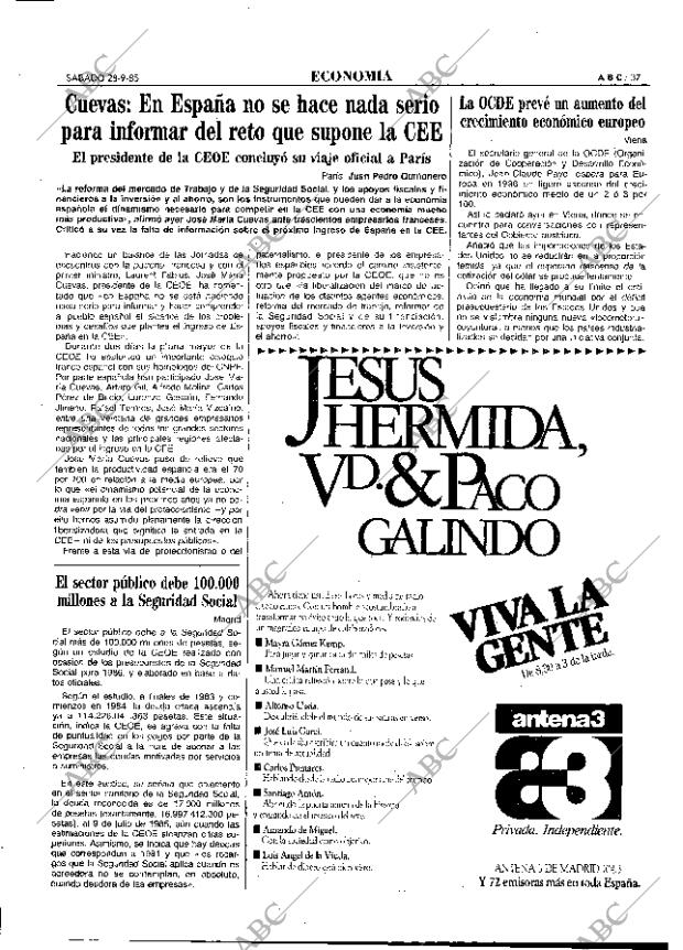 ABC MADRID 28-09-1985 página 37