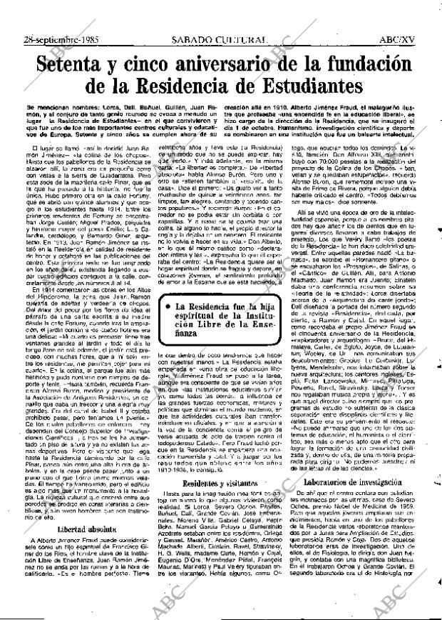 ABC MADRID 28-09-1985 página 59