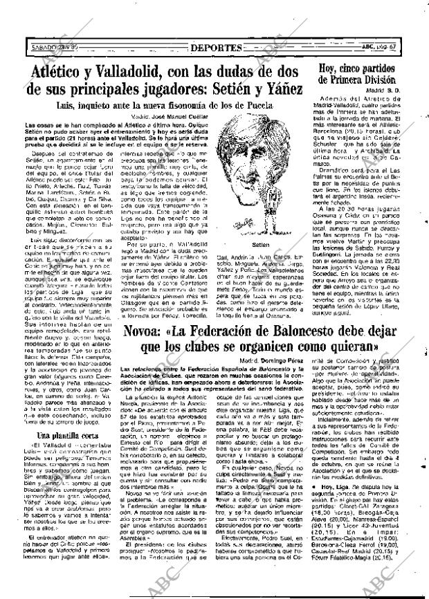 ABC MADRID 28-09-1985 página 67