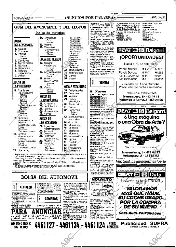 ABC MADRID 28-09-1985 página 79