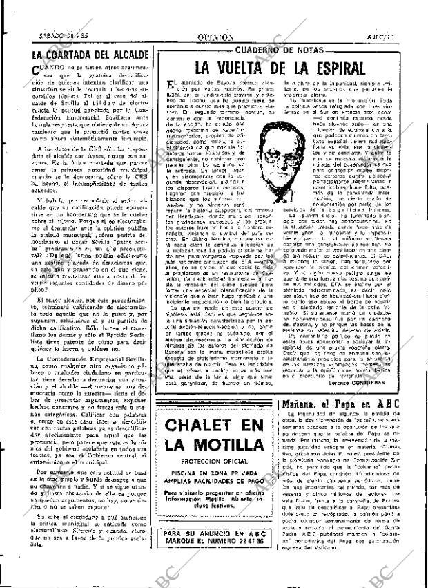 ABC SEVILLA 28-09-1985 página 15