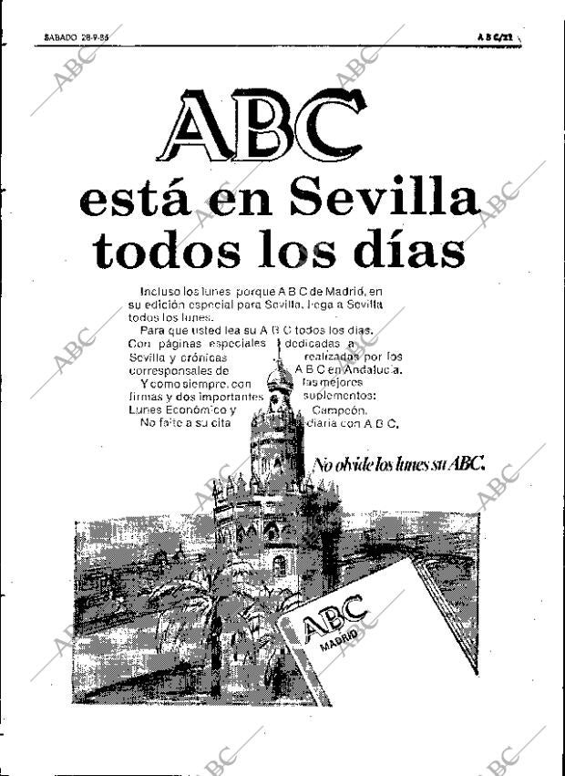 ABC SEVILLA 28-09-1985 página 21