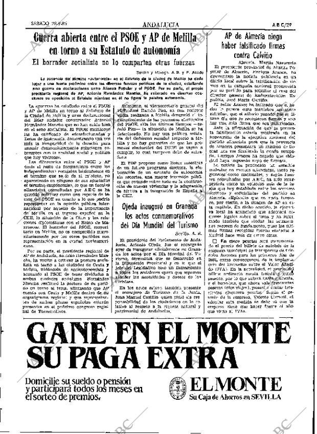 ABC SEVILLA 28-09-1985 página 29