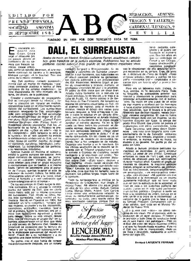 ABC SEVILLA 28-09-1985 página 3