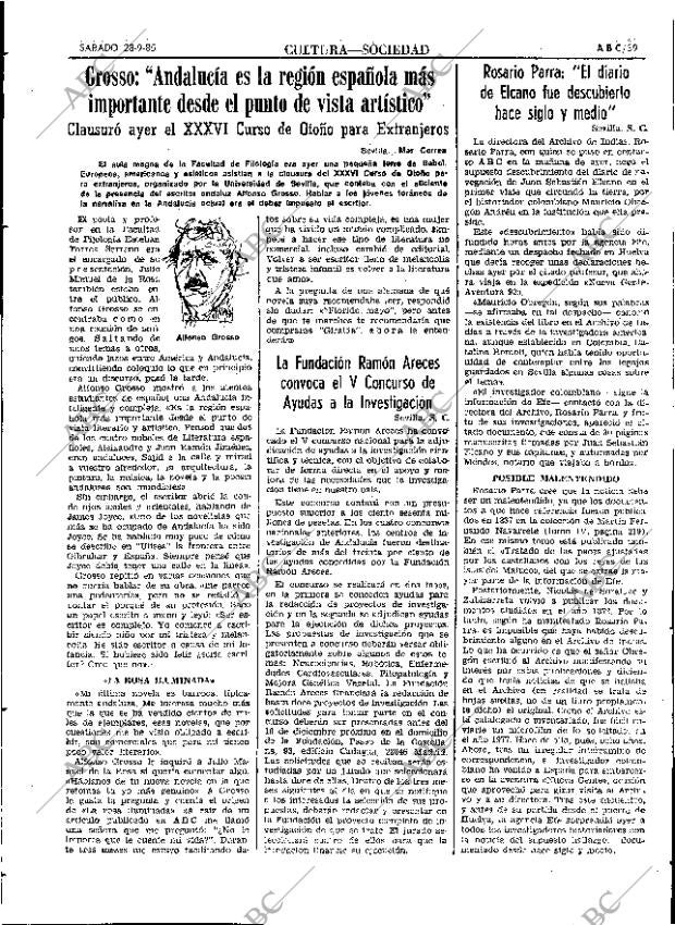 ABC SEVILLA 28-09-1985 página 39
