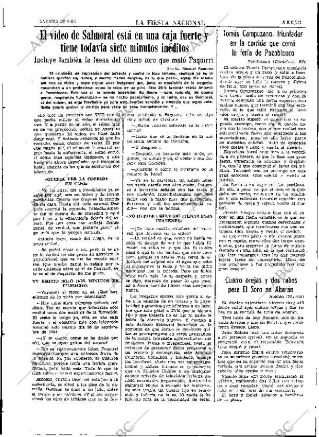 ABC SEVILLA 28-09-1985 página 41