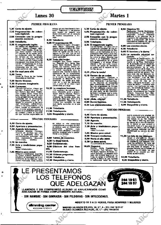 ABC MADRID 30-09-1985 página 102