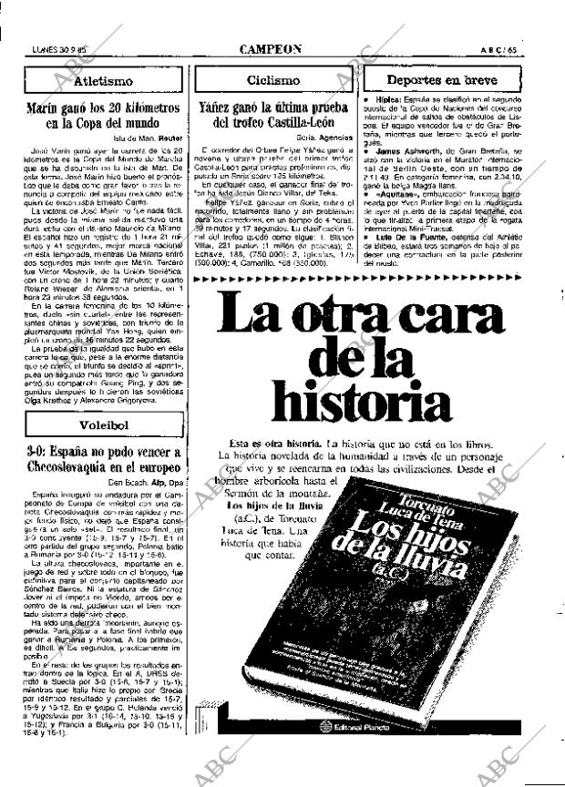 ABC MADRID 30-09-1985 página 65