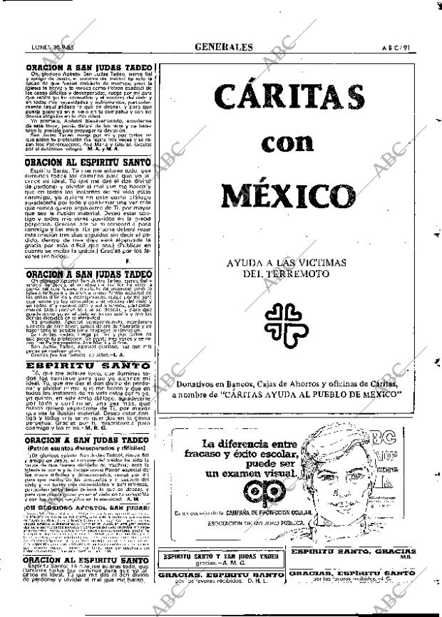 ABC MADRID 30-09-1985 página 91