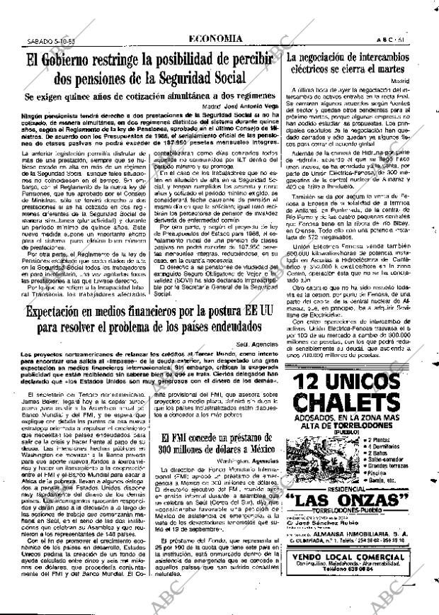 ABC MADRID 05-10-1985 página 61