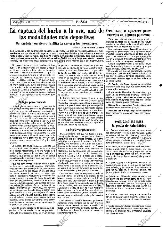 ABC MADRID 05-10-1985 página 71