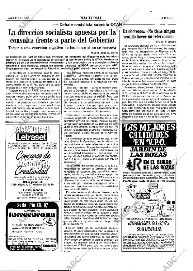 ABC MADRID 08-10-1985 página 21