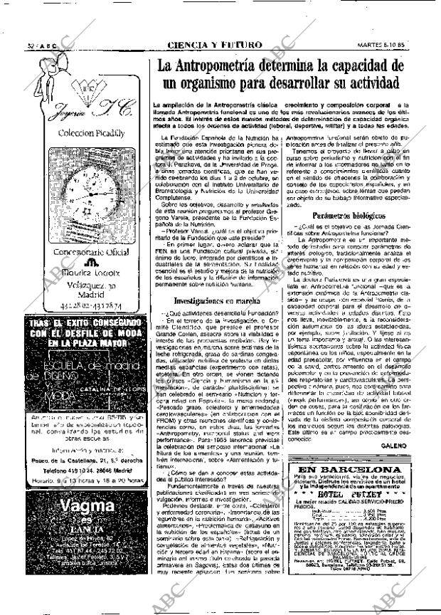 ABC MADRID 08-10-1985 página 52