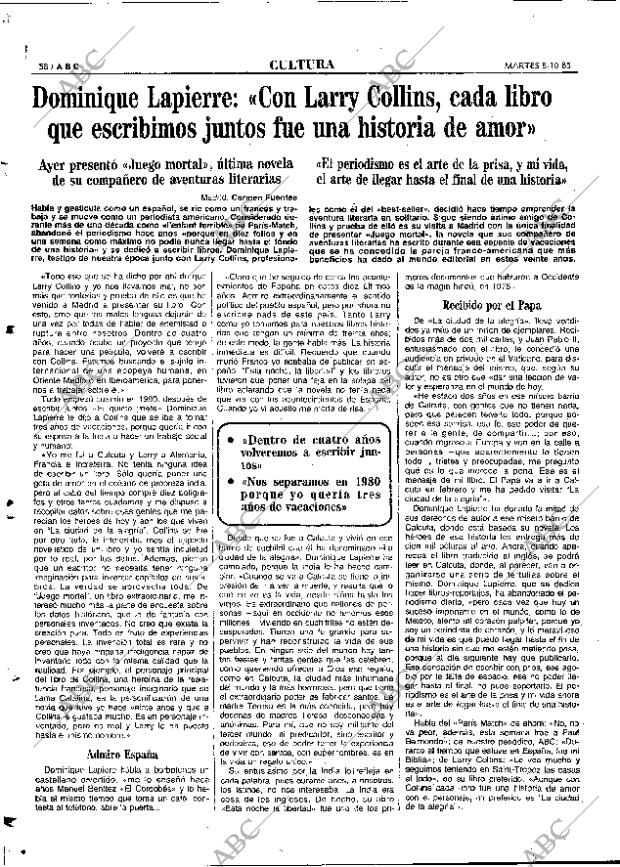 ABC MADRID 08-10-1985 página 58