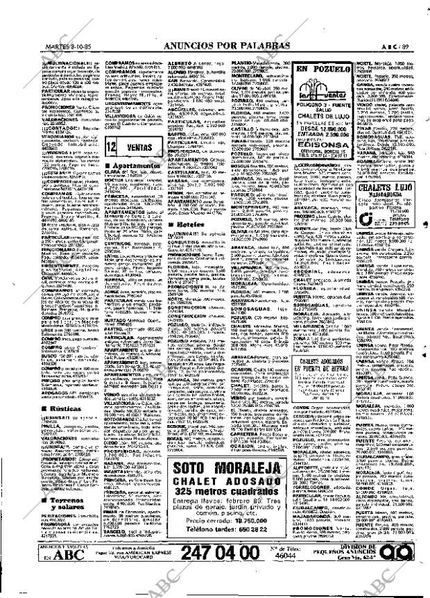 ABC MADRID 08-10-1985 página 89