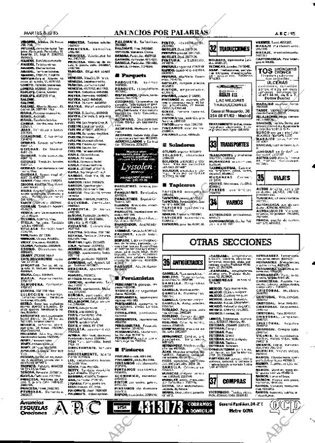 ABC MADRID 08-10-1985 página 95
